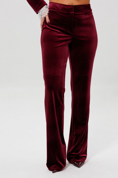 Брюки, жакет Mislana 1169/1 бордо - фото 11