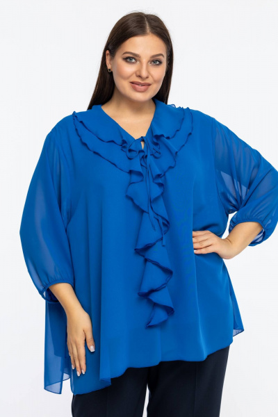 Блуза Avila 1006 васильковый - фото 1