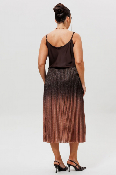 Юбка Mislana 1276 капучино - фото 6