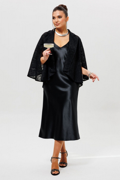 Жакет Mislana 1278 черный - фото 16