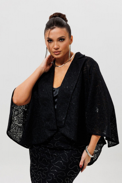 Жакет Mislana 1278 черный - фото 13