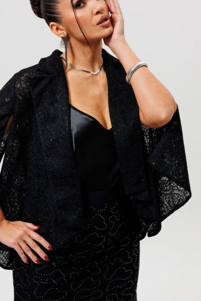 Жакет Mislana 1278 черный - фото 10