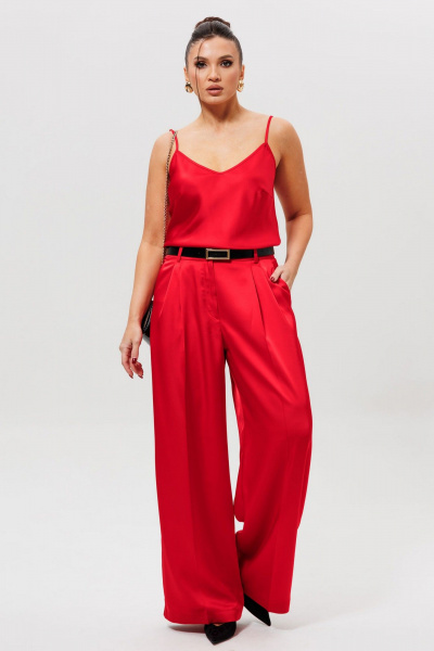 Брюки Mislana 1283 красный - фото 1