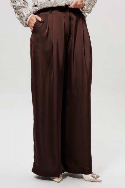 Брюки Mislana 1283 шоколад - фото 2