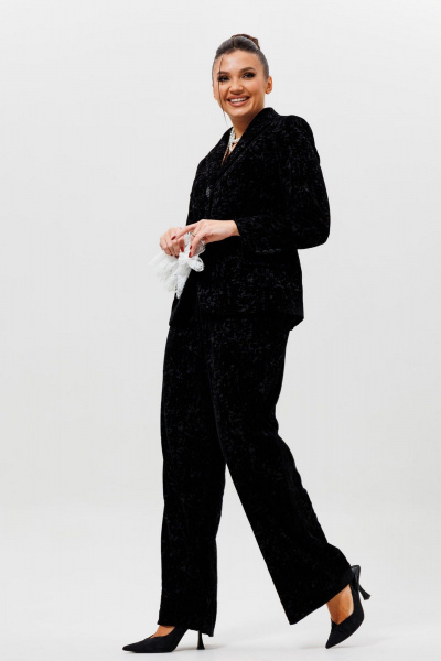 Брюки, жакет Mislana 1285 черный - фото 2