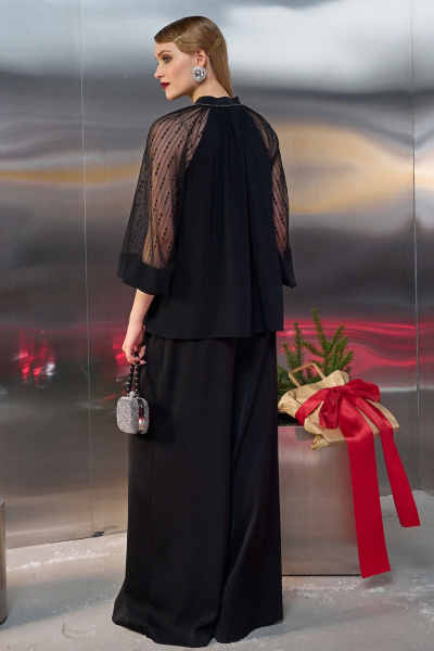 Блуза, брюки Lokka 1753 черный - фото 5