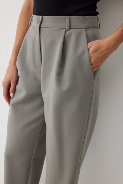 Брюки T.N.D М374 серый - фото 3