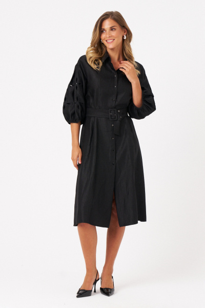 Платье Панда 113180 черный - фото 2