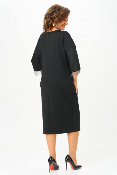 Платье Anastasia 1308 черный - фото 8