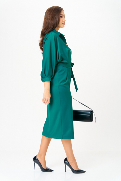 Платье Michel chic 2189 изумруд - фото 3