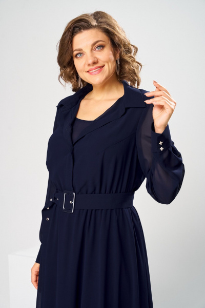 Платье Romanovich Style 1-2850 синий - фото 10