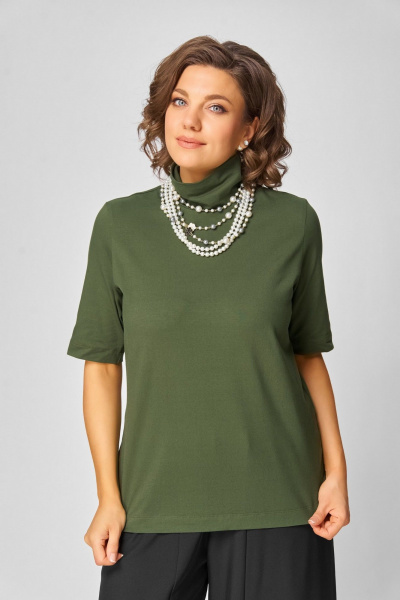 Джемпер Bliss 09062 хаки - фото 1