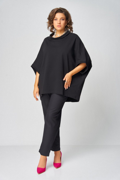 Джемпер Bliss 3100 черный - фото 5