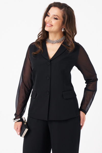 Жакет Панда 114130 черный - фото 1