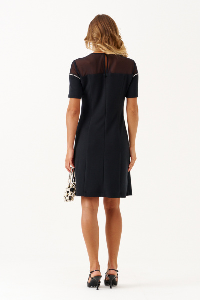 Платье Панда 116680 черный - фото 4