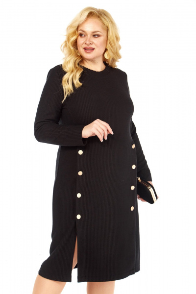 Платье Элль-стиль 2443 черный - фото 12