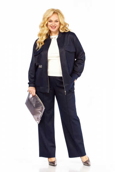 Брюки, бомбер Элль-стиль 2445 джинс - фото 17