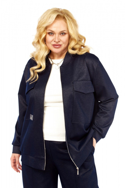 Брюки, бомбер Элль-стиль 2445 джинс - фото 6