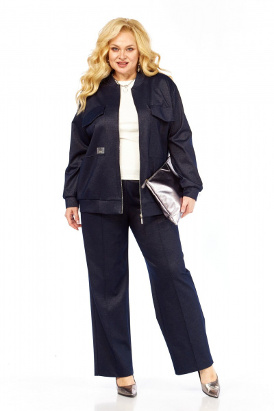 Брюки, бомбер Элль-стиль 2445 джинс - фото 4