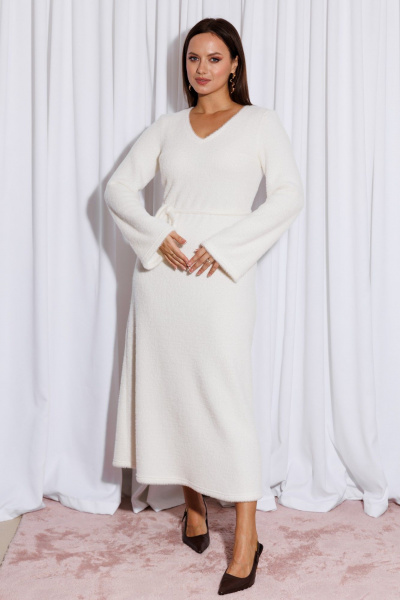 Платье Marshop М217 молоко - фото 1