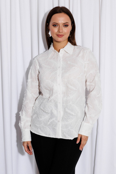 Рубашка Marshop М208 белый - фото 1