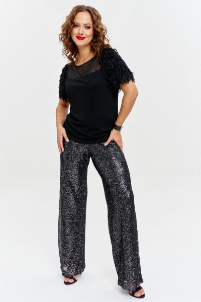 Джемпер AVE RARA 2086 черный - фото 2