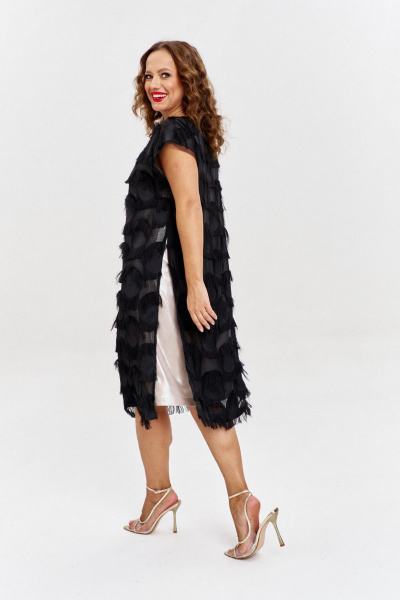 Платье AVE RARA 5038 черный - фото 3