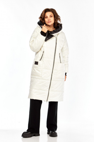 Пальто Диомант 2129 экри - фото 11
