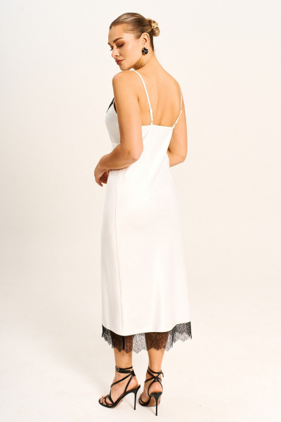 Платье FOXY FOX 1839 черно-белый - фото 8