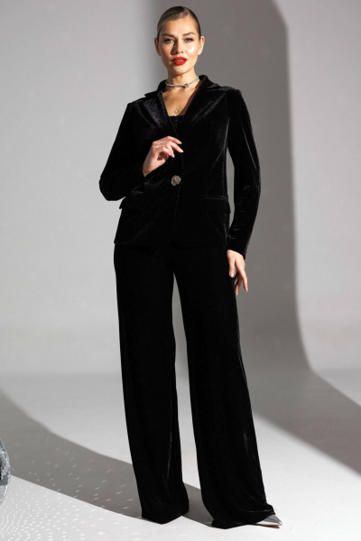 Жакет Мода Юрс 25-2944 черный - фото 2