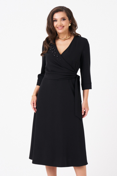 Платье Панда 112280 черный - фото 4