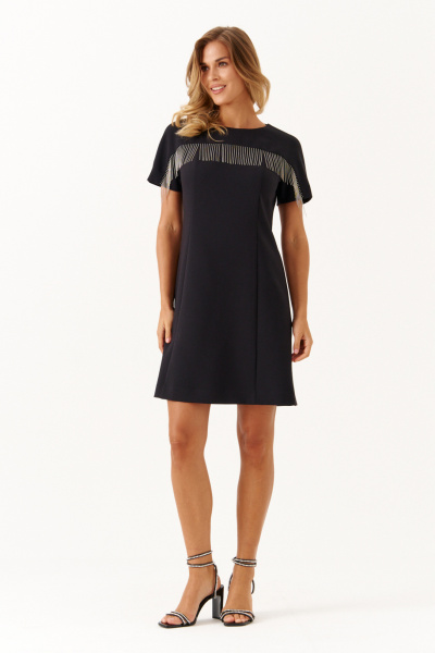 Платье Панда 116180 черный - фото 1