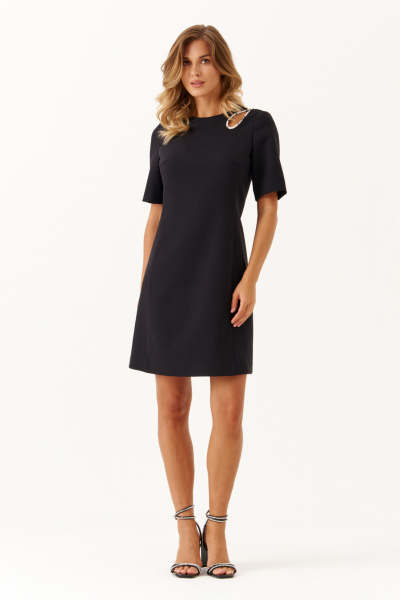 Платье Панда 117880 черный - фото 1