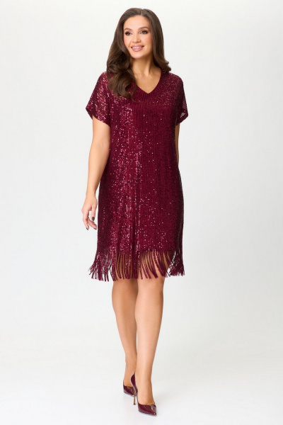 Платье Svetlana-Style 2046 бордовый - фото 2