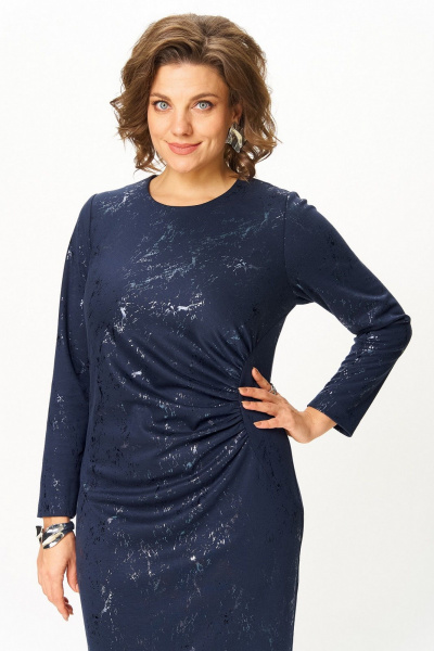 Платье Koketka i K 1323-1 синий - фото 5
