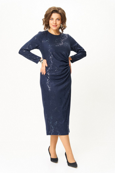 Платье Koketka i K 1323-1 синий - фото 3