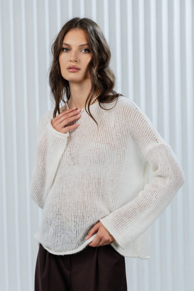 Джемпер Romgil РВ0345-АК5 молочный - фото 5