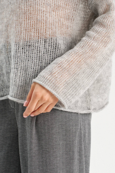 Джемпер Romgil РВ0345-АК5 светло-серый - фото 2