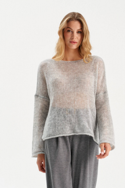 Джемпер Romgil РВ0345-АК5 светло-серый - фото 1