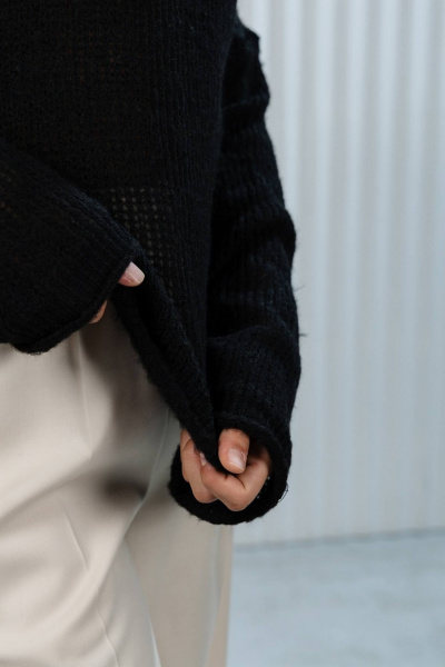 Джемпер Romgil РВ0345-АК5 черный - фото 3