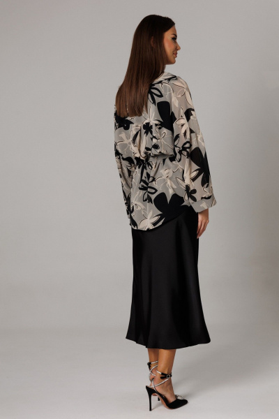 Блуза, платье Ларс Стиль 1157 черный - фото 5