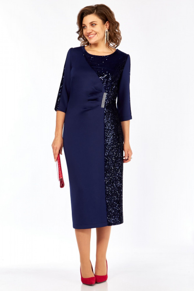 Платье Matini 3.1804 темно-синий - фото 2