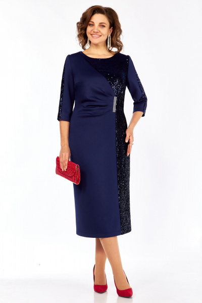 Платье Matini 3.1804 темно-синий - фото 6