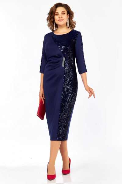 Платье Matini 3.1804 темно-синий - фото 8