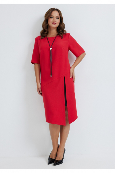 Платье Твой имидж 2300 красный - фото 1
