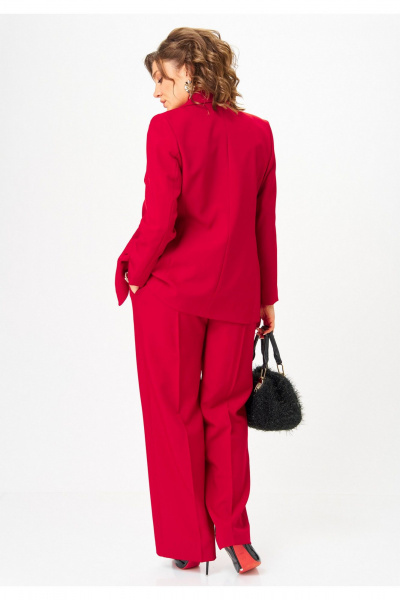 Брюки, жакет, топ Твой имидж 2301 красный - фото 4