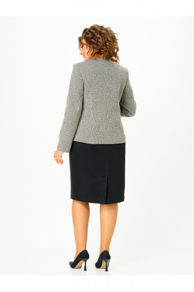 Жакет, юбка Zlata 4461 кактус - фото 3