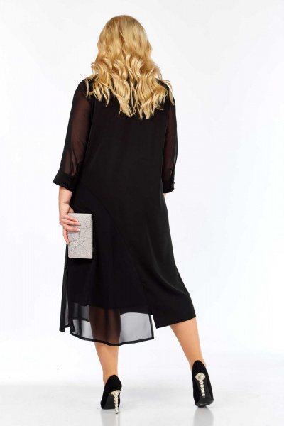 Платье Асолия 2712 черный - фото 6