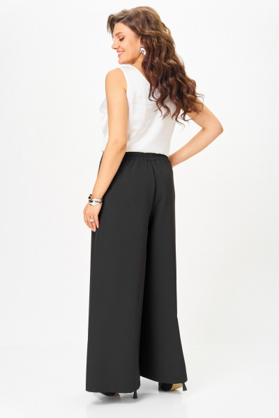 Брюки, топ ANASTASIA MAK 1287 черный+бежевый - фото 9