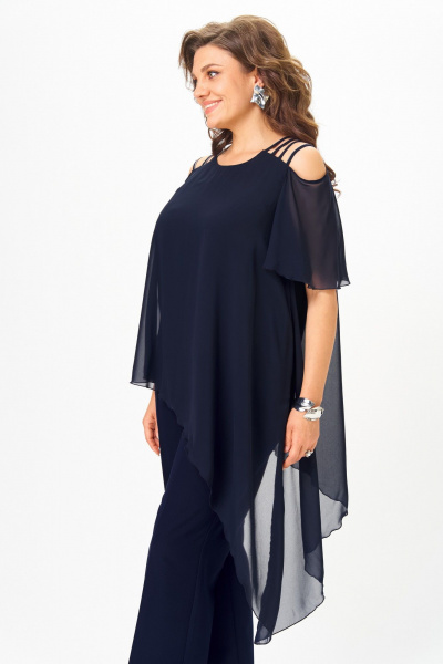 Брюки, туника ANASTASIA MAK 1305 синий - фото 7